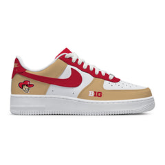 Custom Nebraska College Sneakers For Women and Men