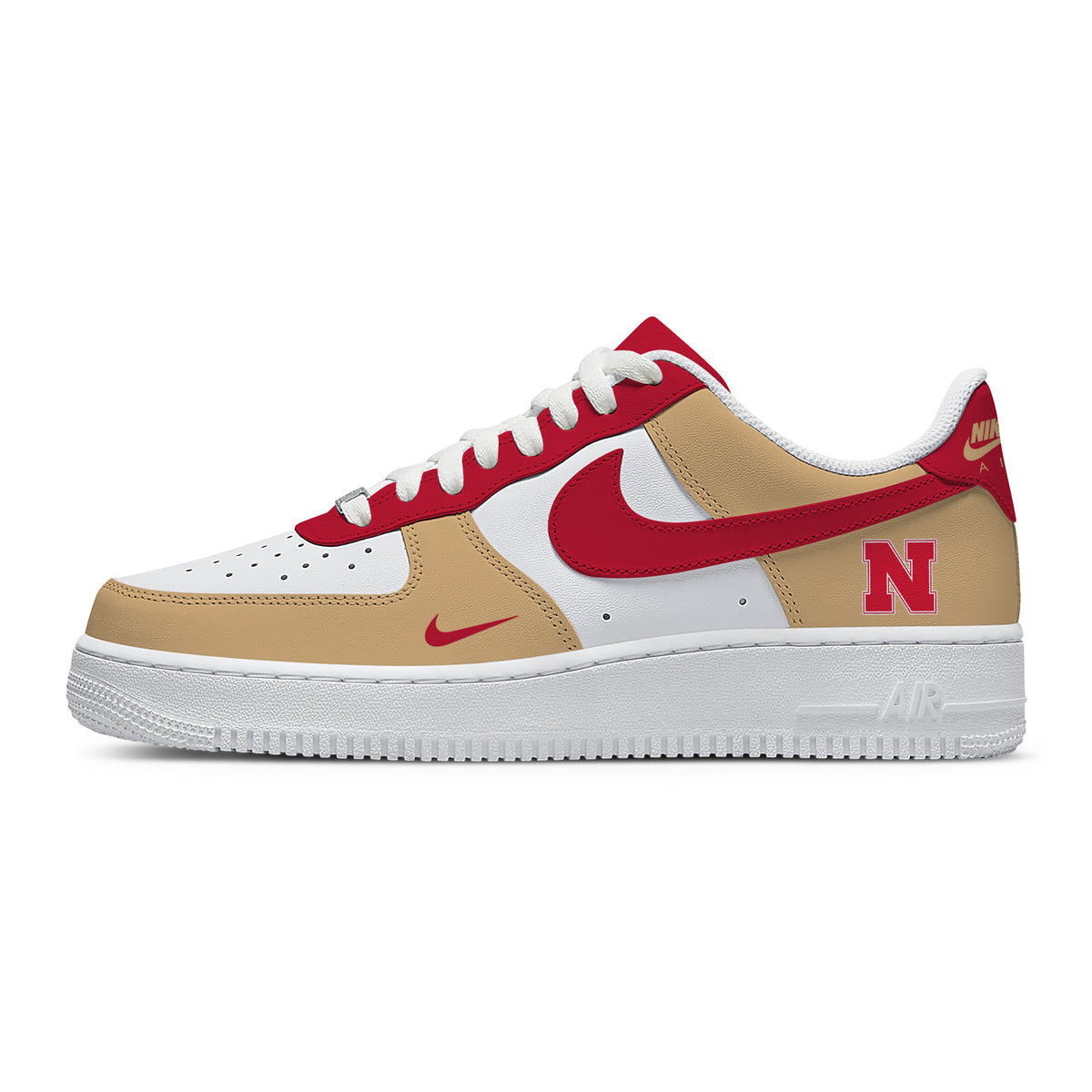 Custom Nebraska College Sneakers For Women and Men