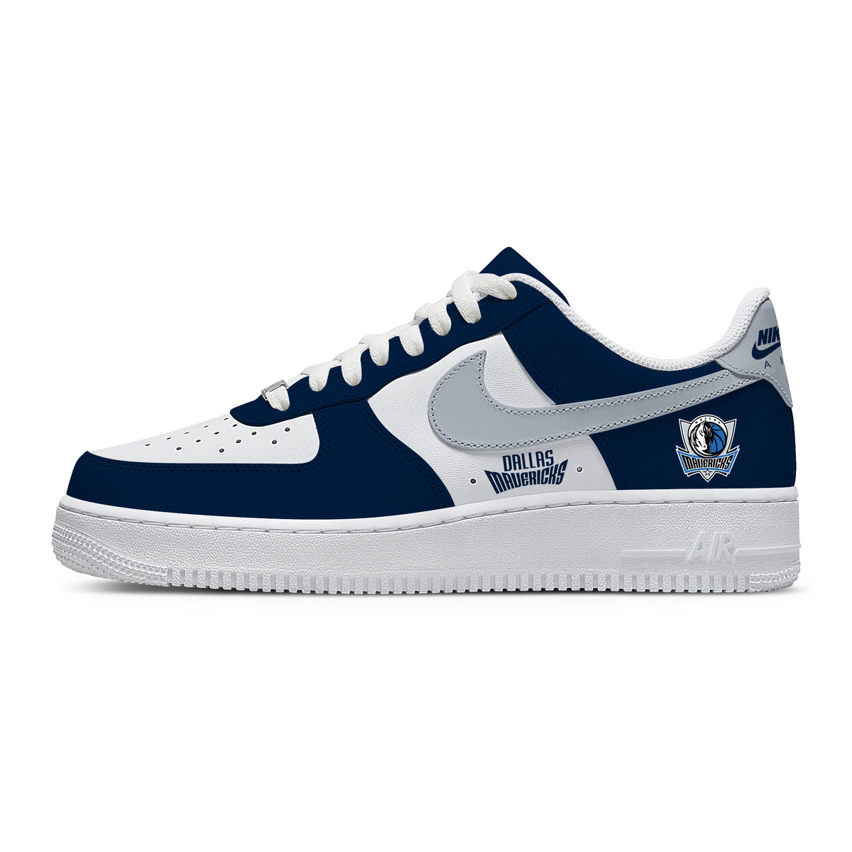 Custom Printed Dallas Basketball Sneakers For Women and Men