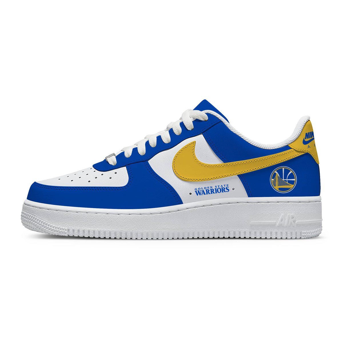 Custom Printed Golden State Basketball Shoes For Women and Men