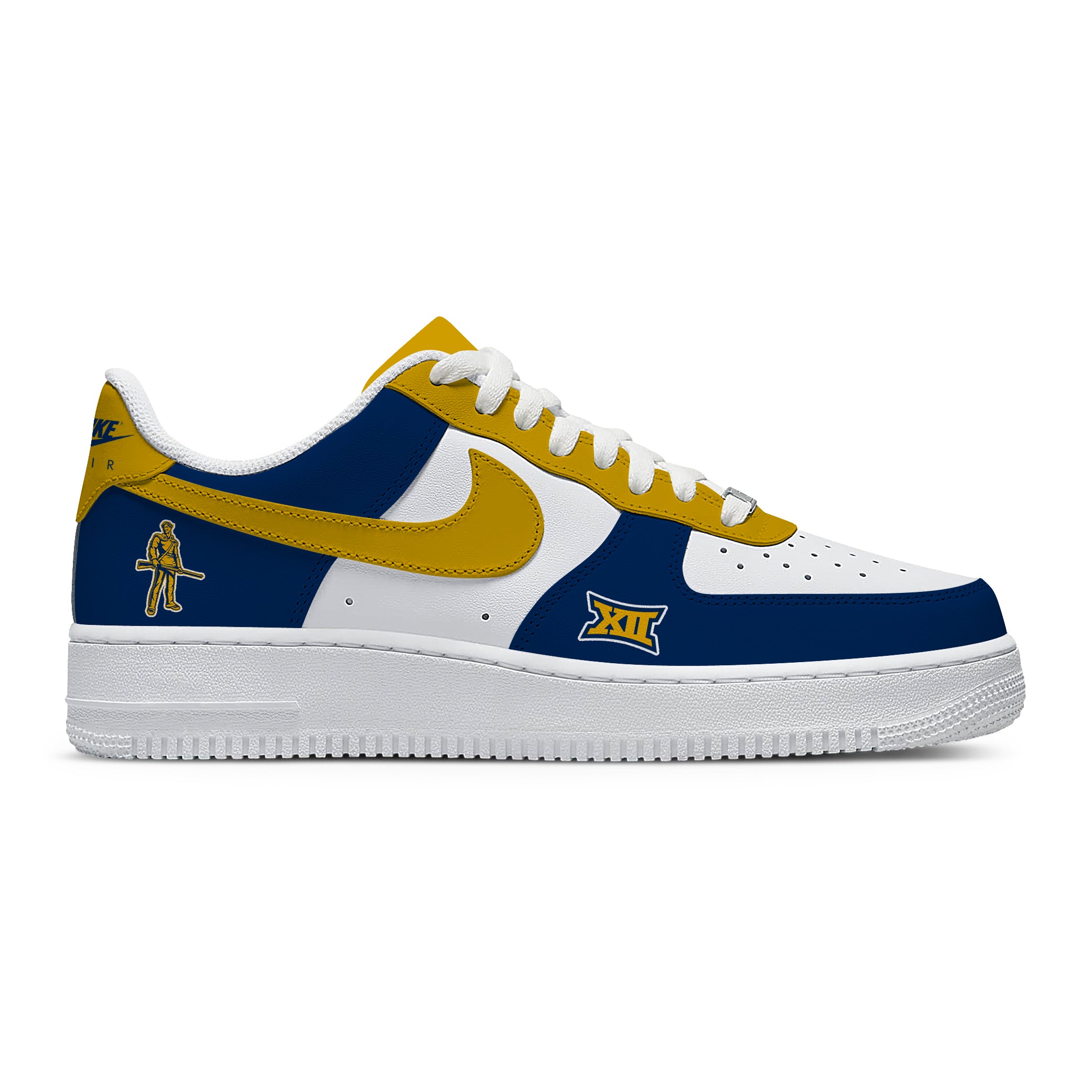 Customize West Virginia College Shoes For Women and Men