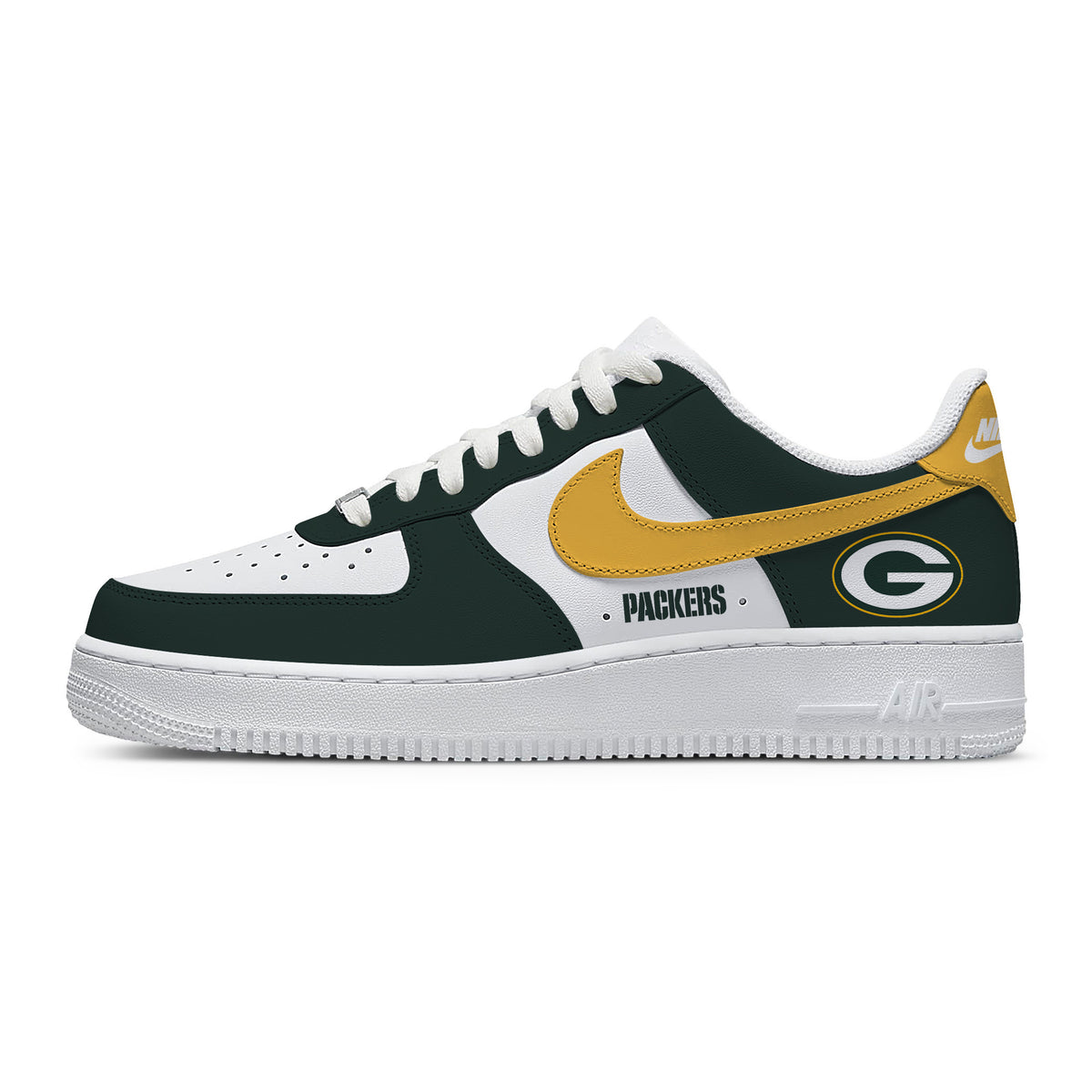 Custom Printed Green Bay Football Shoes For Women and Men