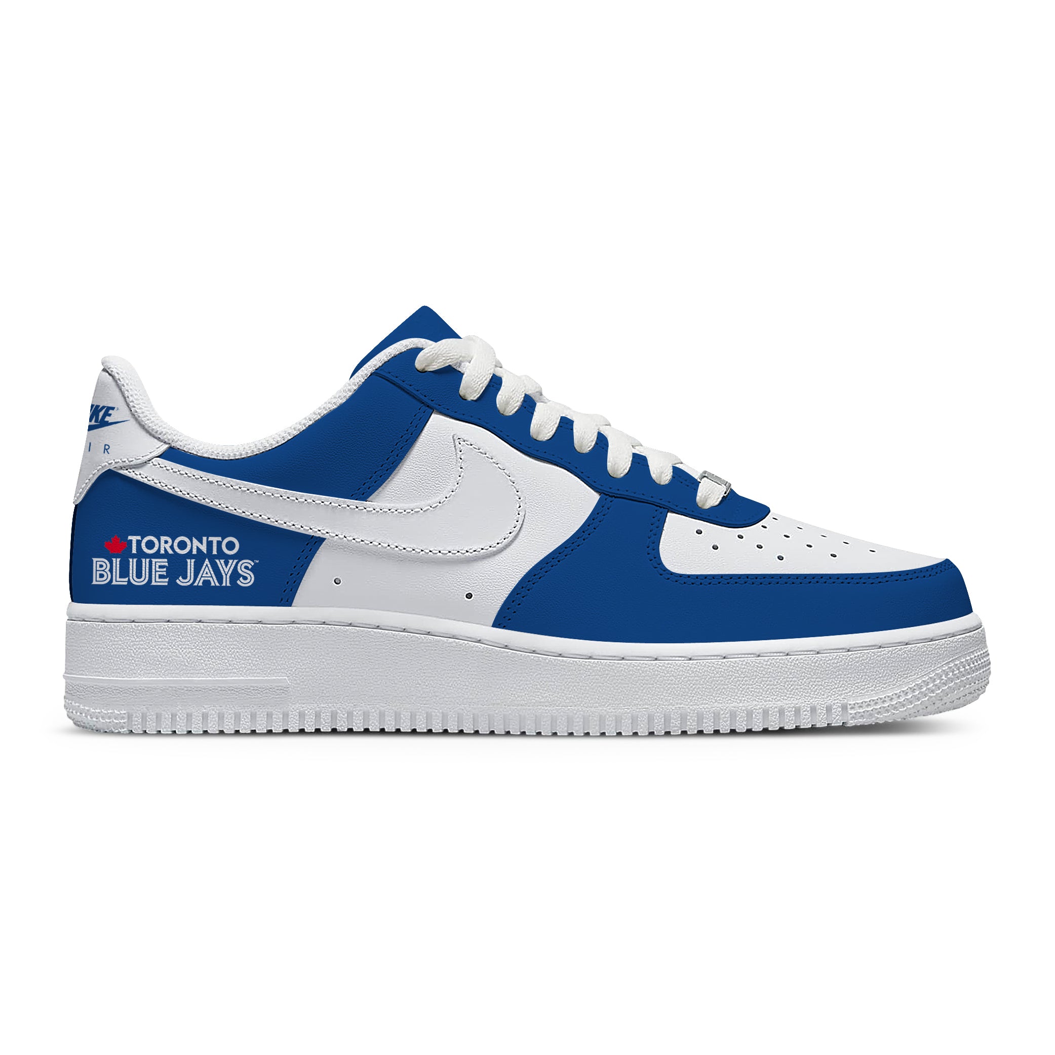 Custom Printed Toronto Baseball Sneakers For Women and Men