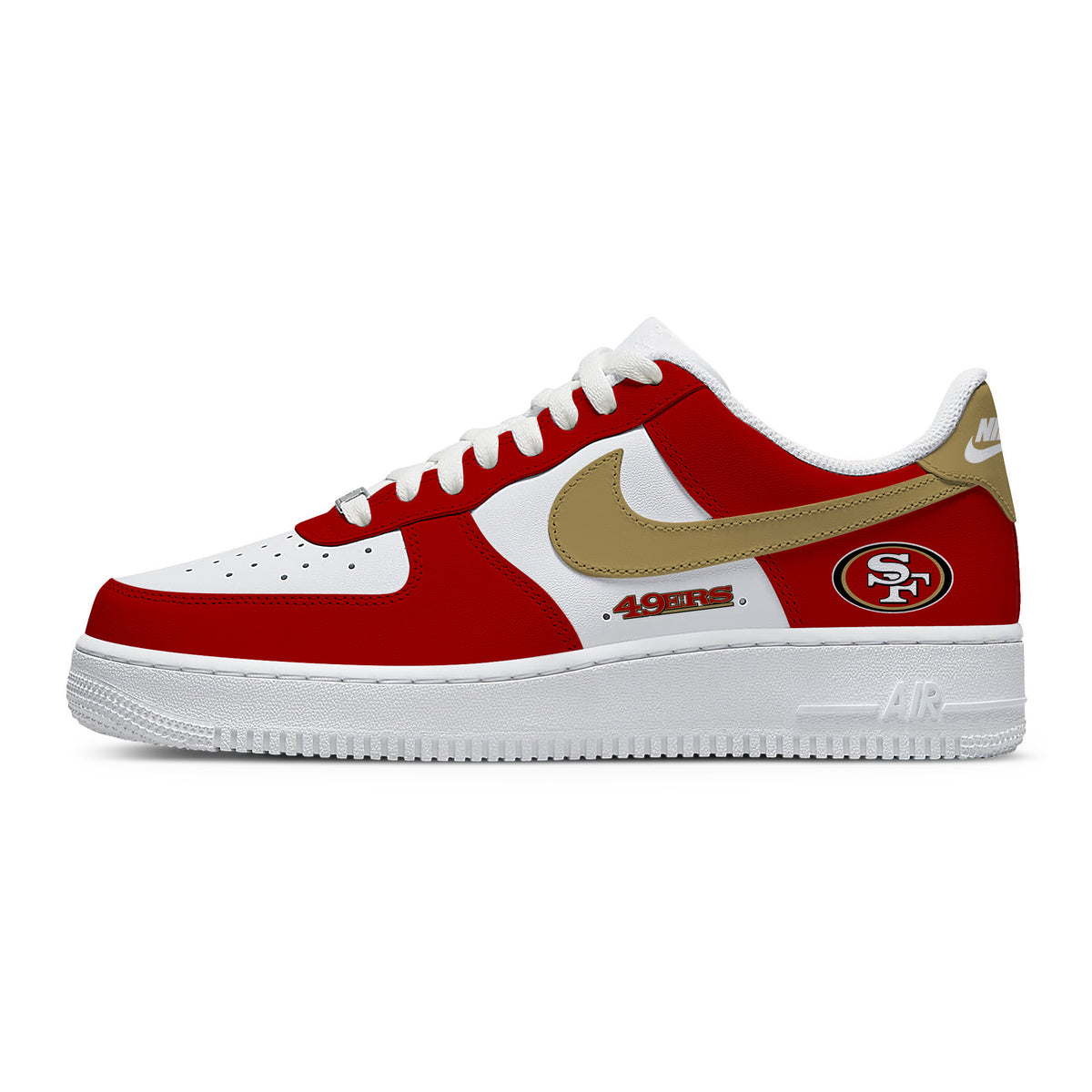 Personalized San Francisco Football Sneakers For Women and Men