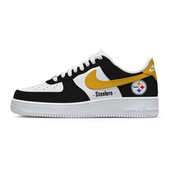 Customize Pittsburgh Football Shoes For Women and Men