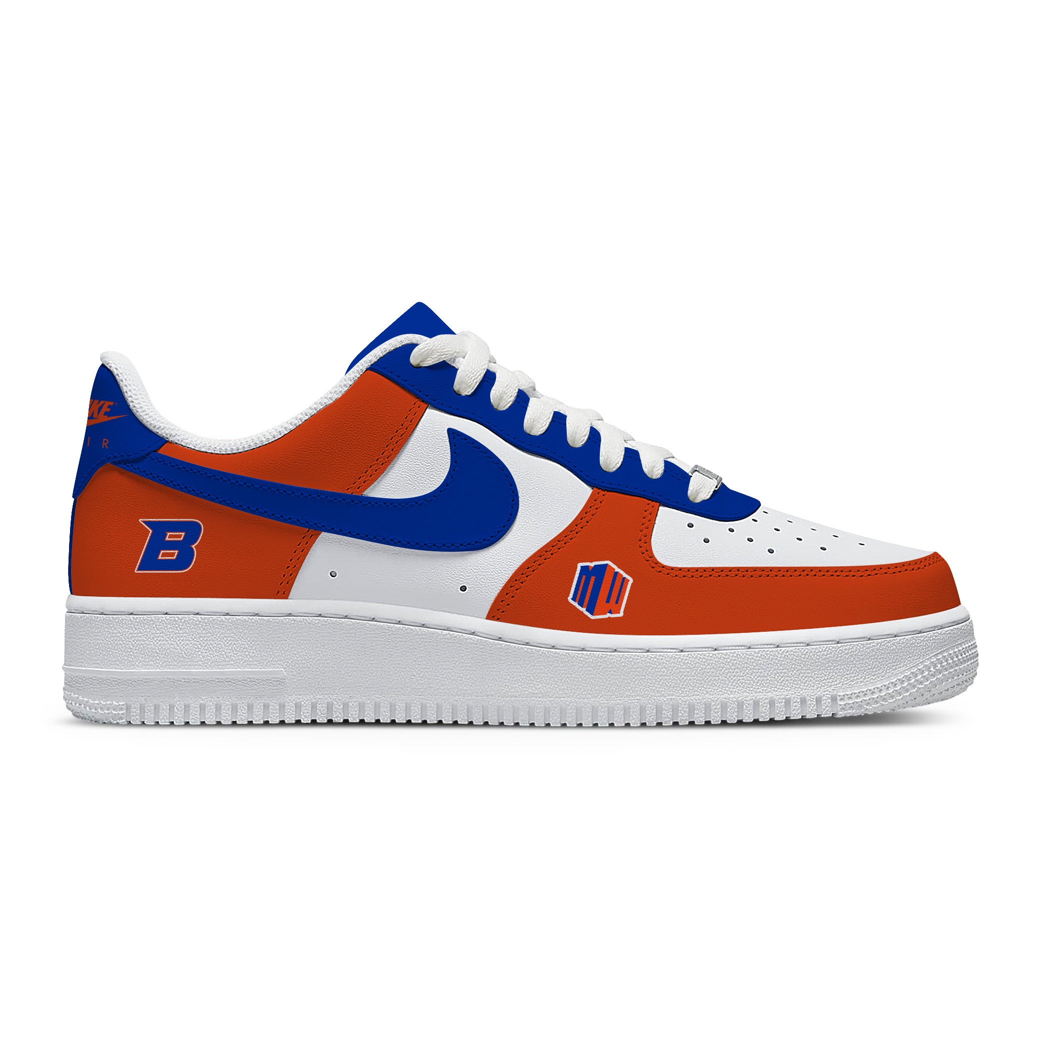 Custom Printed Boise State College Shoes For Women and Men