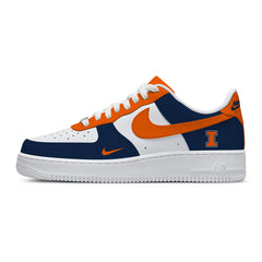 Custom Illinois College Sneakers For Women and Men